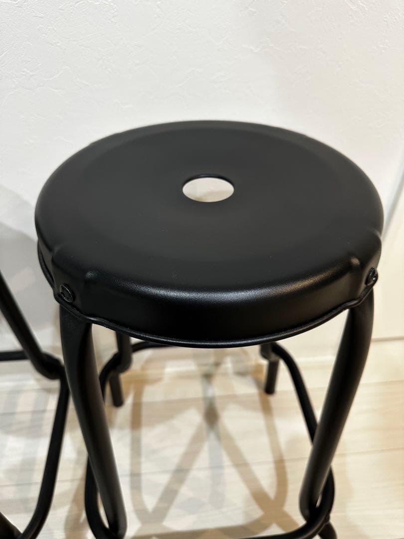 IKEA イケア ロースコグ カウンターチェア　ブラック　廃盤　2セット