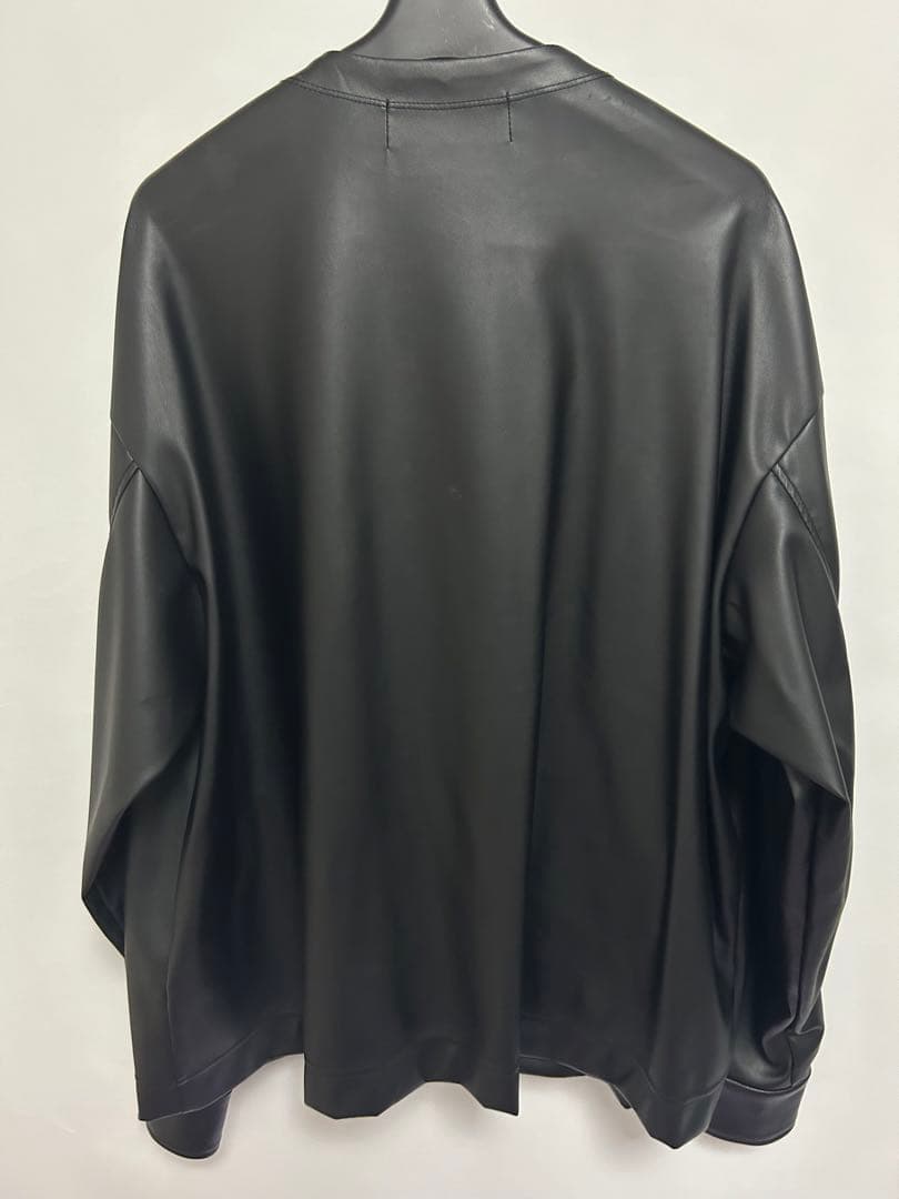 24ss CULLNI（クルニ） フェイクレザージャケット