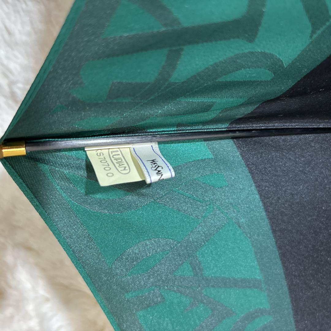 未使用保管品　YSL イヴ・サンローラン 雨傘　長傘