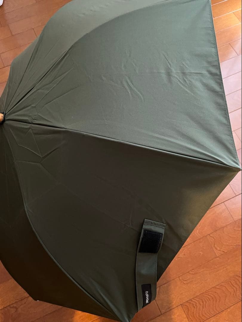 アワーホーム　完全遮光100％折りたたみ傘　オリーブ
