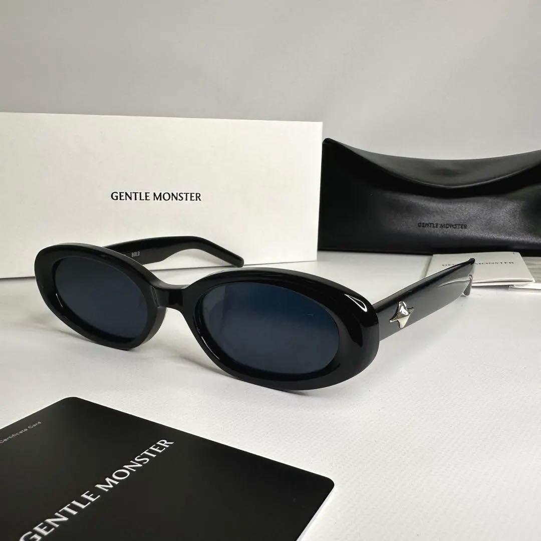 ジェントルモンスター Bandoneon.S 01 サングラス 黒 Y2K 韓国