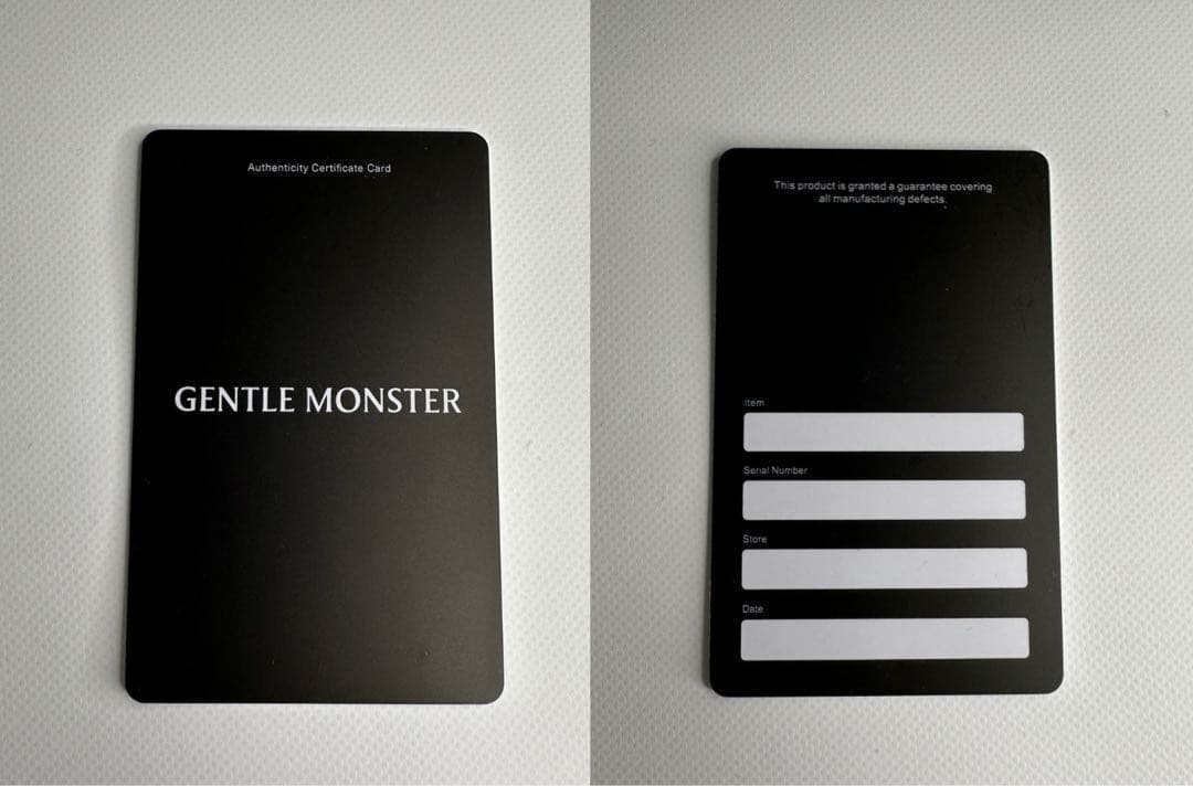 ジェントルモンスター Bandoneon.S 01 サングラス 黒 Y2K 韓国