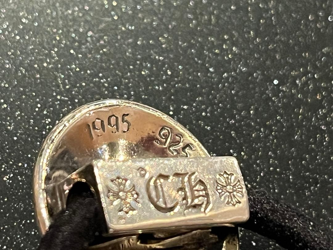 CHROME HEARTS ヘアバンド シルバー925 クロスボール