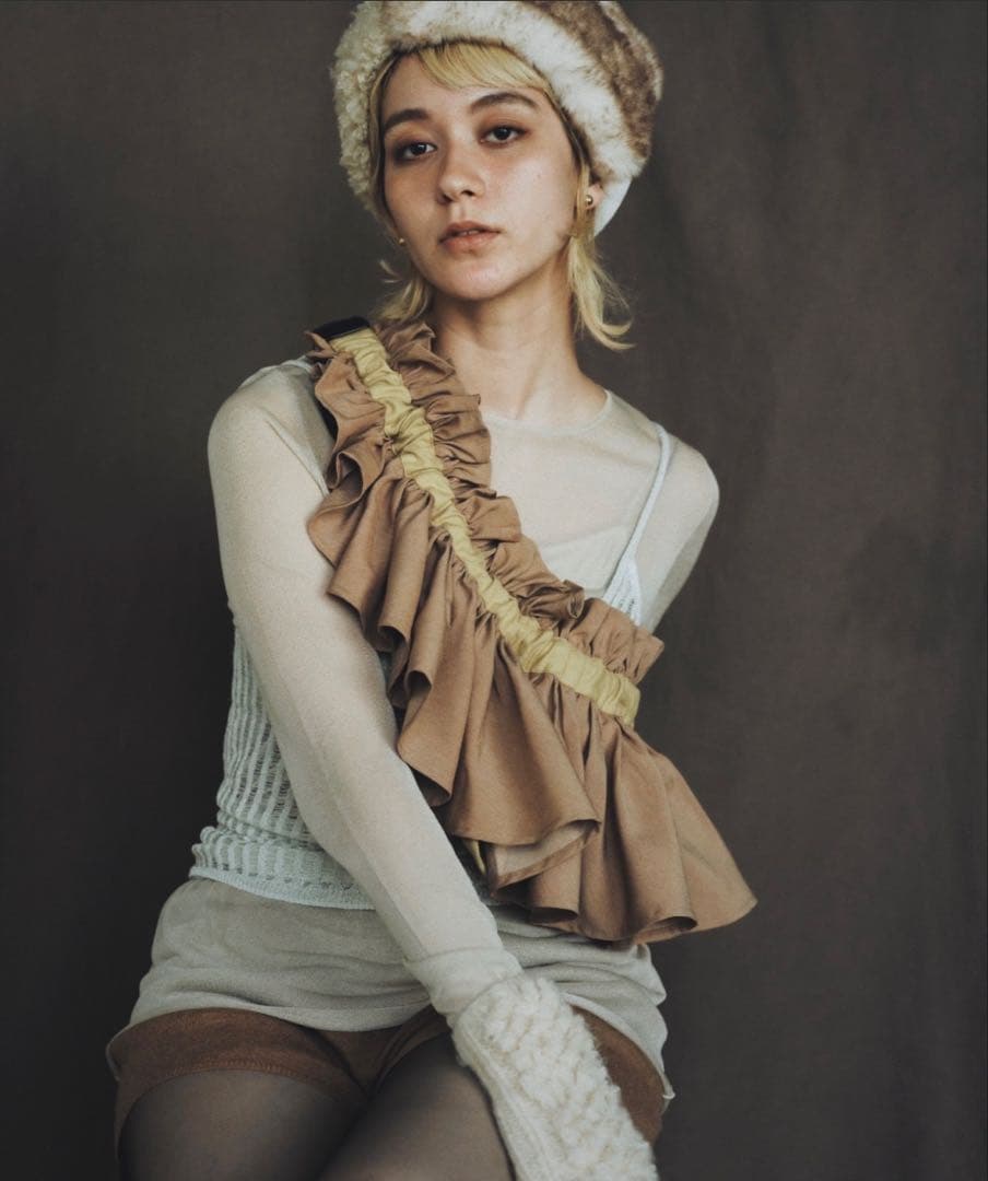 ORIENT MILLINERY DORA【ドーラ】Frilled Bag