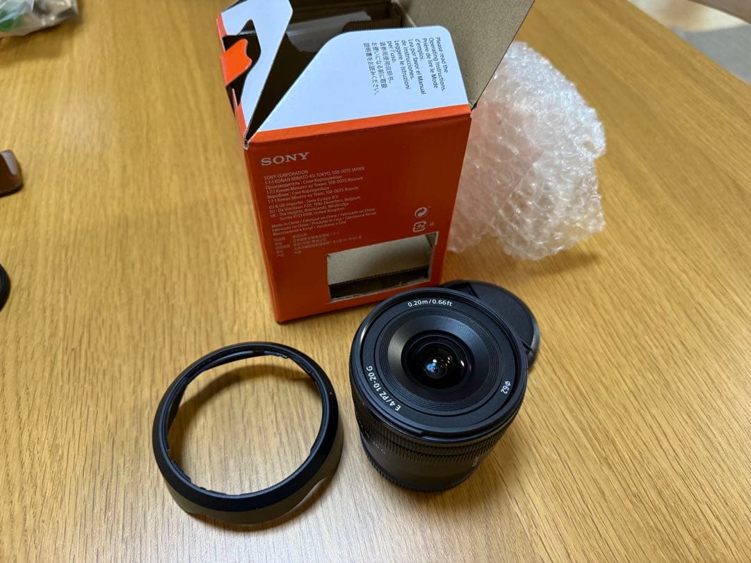 レンズ(ズーム) E PZ 10-20mm F4 G SELP1020G