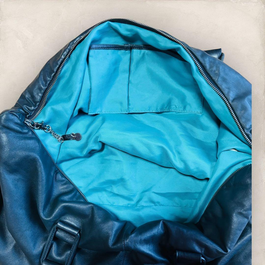 DIESEL ディーゼル ボストンバッグ レザー 黒