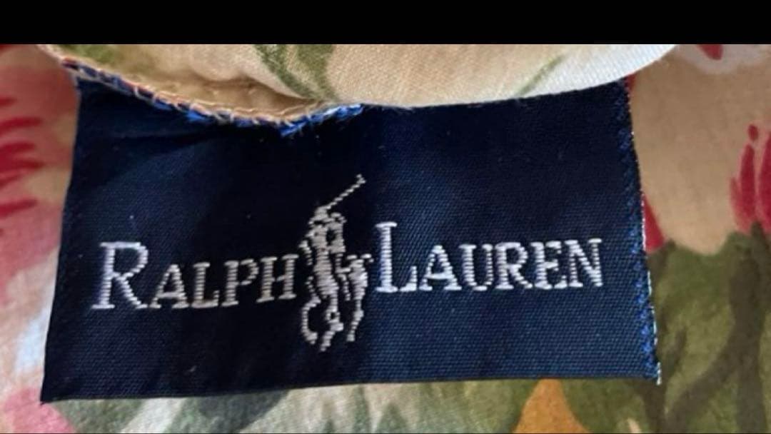 新品未使用✳︎ラルフローレン✳︎ヒョウ柄✳︎掛け布団カバー、花柄ピローケース各1点