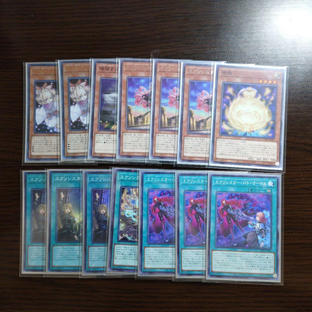 遊戯王【エクソシスター】デッキ 救乙女 スリーブ付”