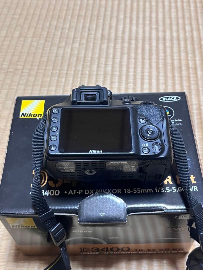 NikonD3400 18-55 55-200㎜　レンズ付き