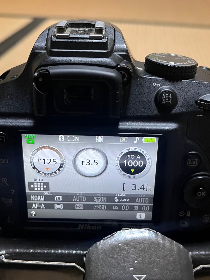 NikonD3400 18-55 55-200㎜　レンズ付き