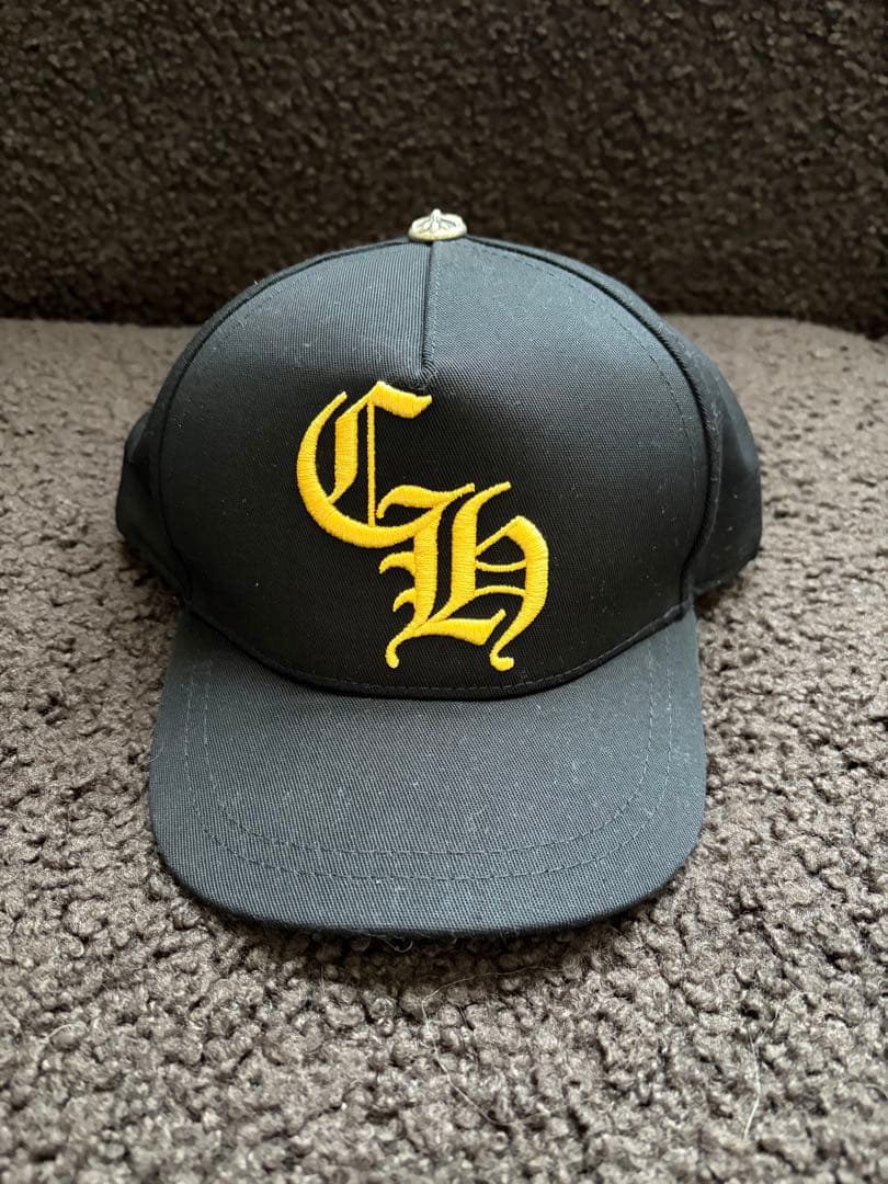 CHROME HEARTS ブラックキャップ　クロムハーツ　帽子