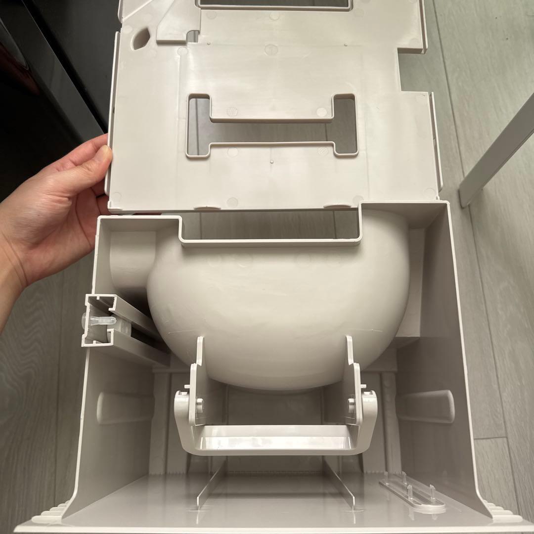 ヤマゼン 衣類乾燥除湿機 タンク容量4.5L コンプレッサー式 グレージュ