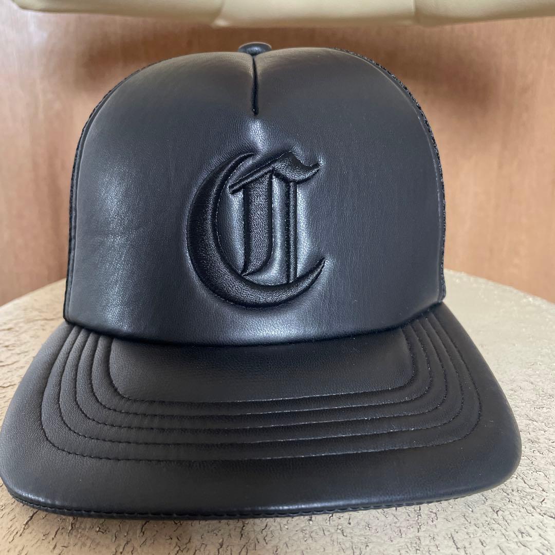 COOTIE レザーブラックキャップ　kj 森下直哉