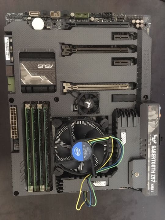 CPU SABERTOOTH Z97 MARK1 intel core i5 4570s