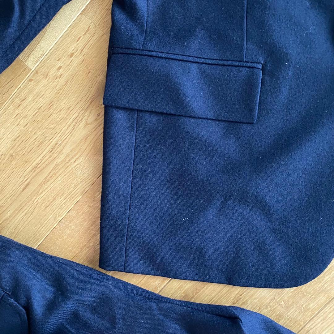 【冠婚葬祭】Ralph Lauren 金ボタン 紺ブレ　160 セットアップ人気