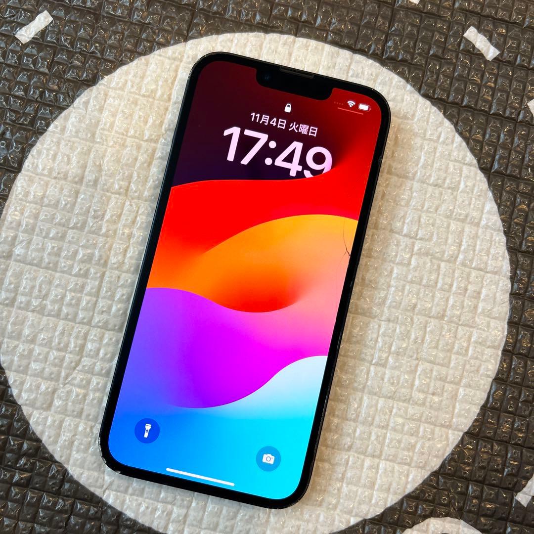 iPhone14 本体　simフリー　(画面割れ有) 最終値下げ！！