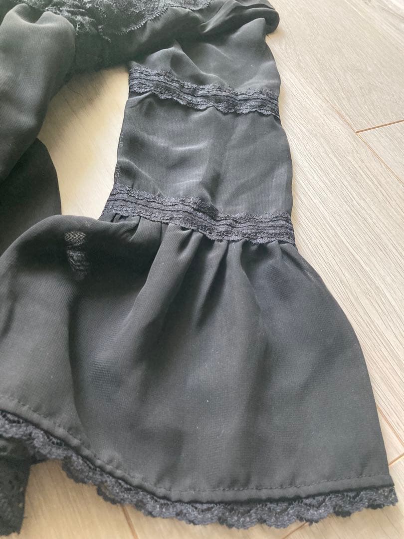 希少 00s LIZLISA TRALALA ビックリボントップス y2k