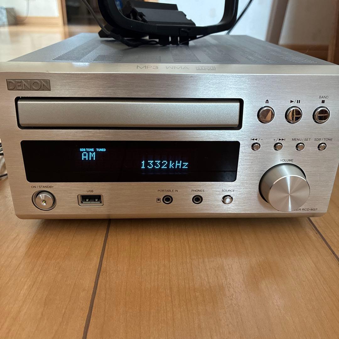 DENON ミニコンポ　RCD-M38 ペアスピーカーSC-M37