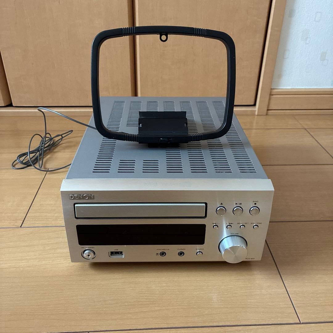 DENON ミニコンポ　RCD-M38 ペアスピーカーSC-M37