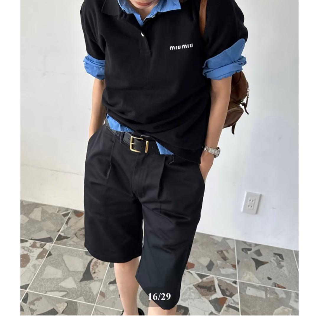 美品☆【ok.soon×dickies】chino half pants