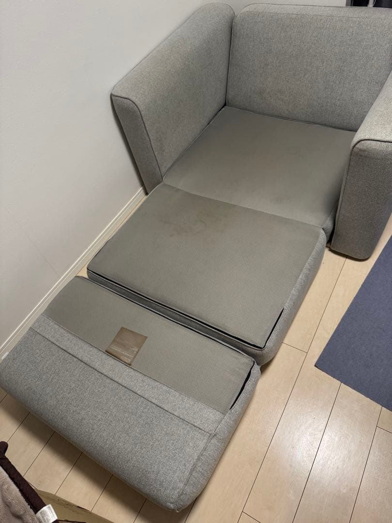 【1月末まで販売！お早めに！！】コアラマットレス　ソファベッド　グレー