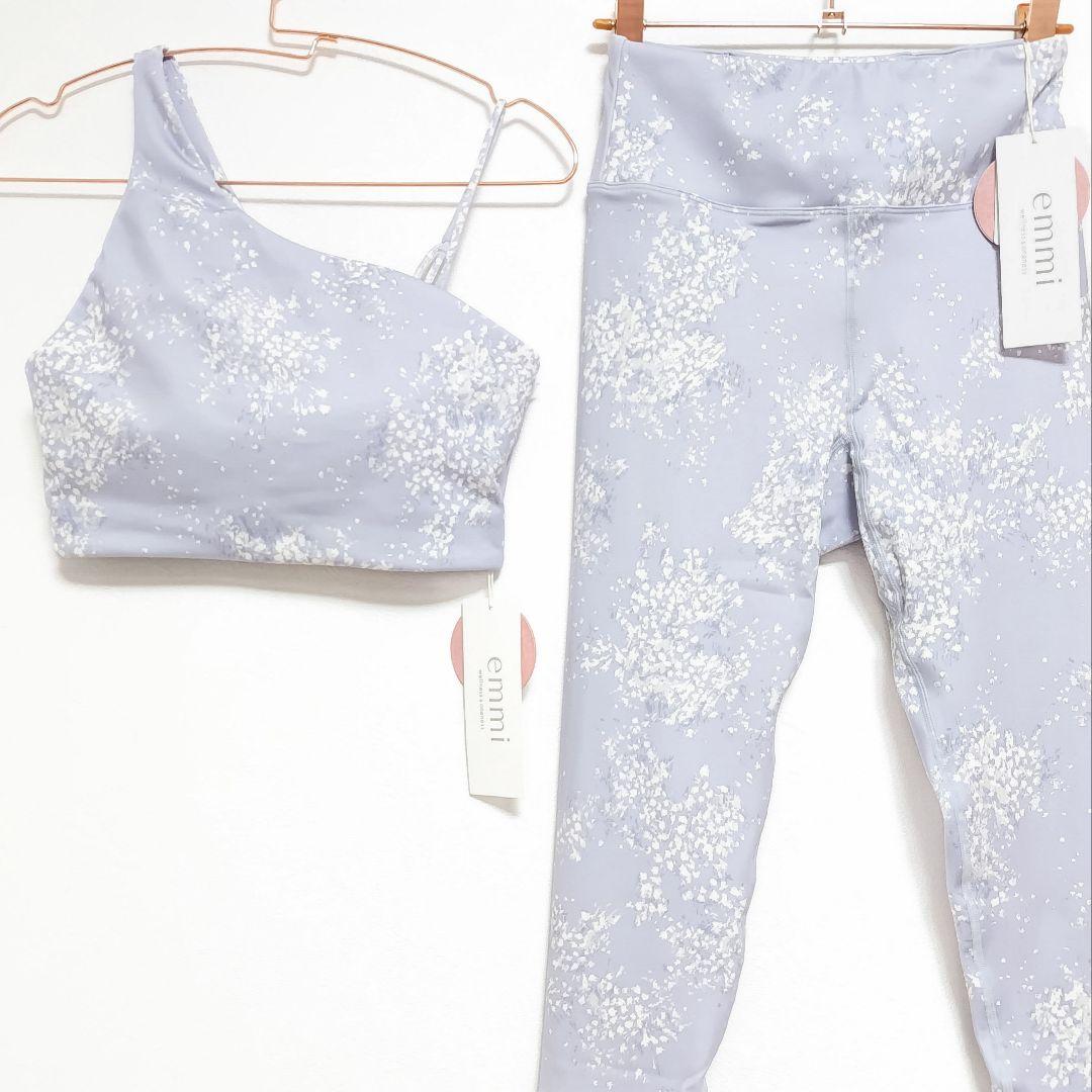 emmi yoga スノートレイス セットアップ ＊エミヨガ ヨガウェア