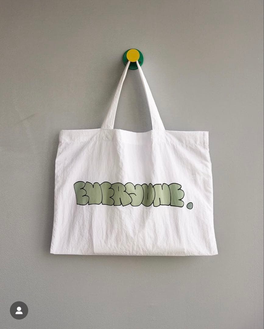 バッグ everyone j.30000 2025 throwie nylon tote