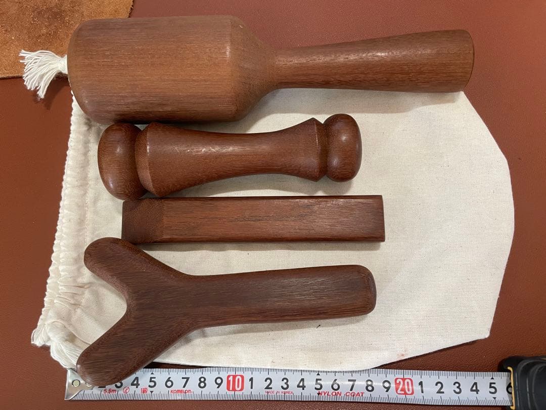 (ウリン材)トークセン　コーン1本＋リム3本セット