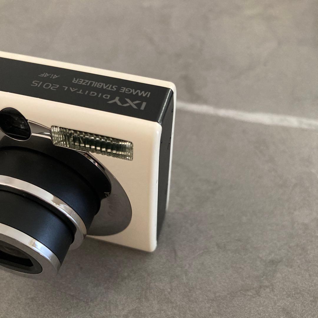 【Canon】IXY DIGITAL20IS コンパクトデジタルカメラ ホワイト