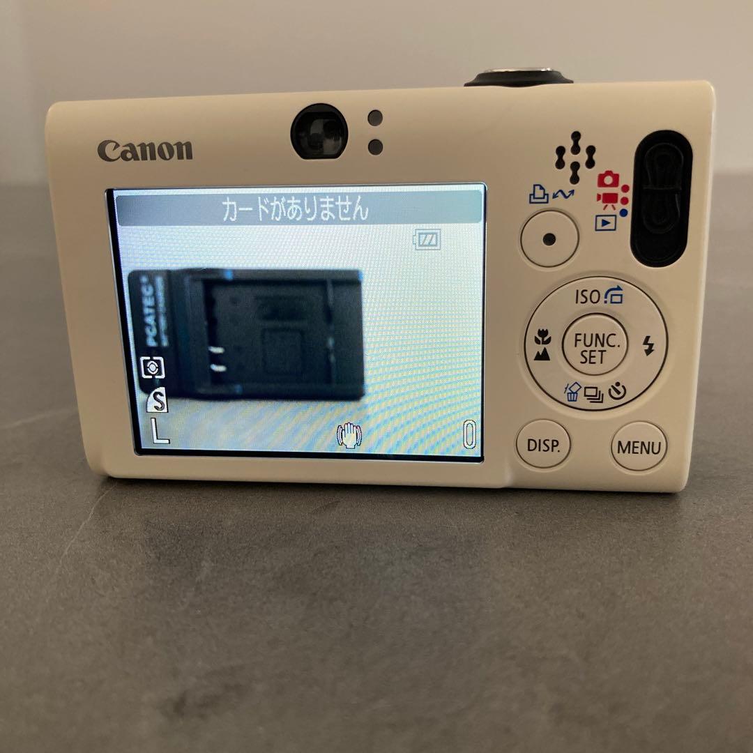 【Canon】IXY DIGITAL20IS コンパクトデジタルカメラ ホワイト
