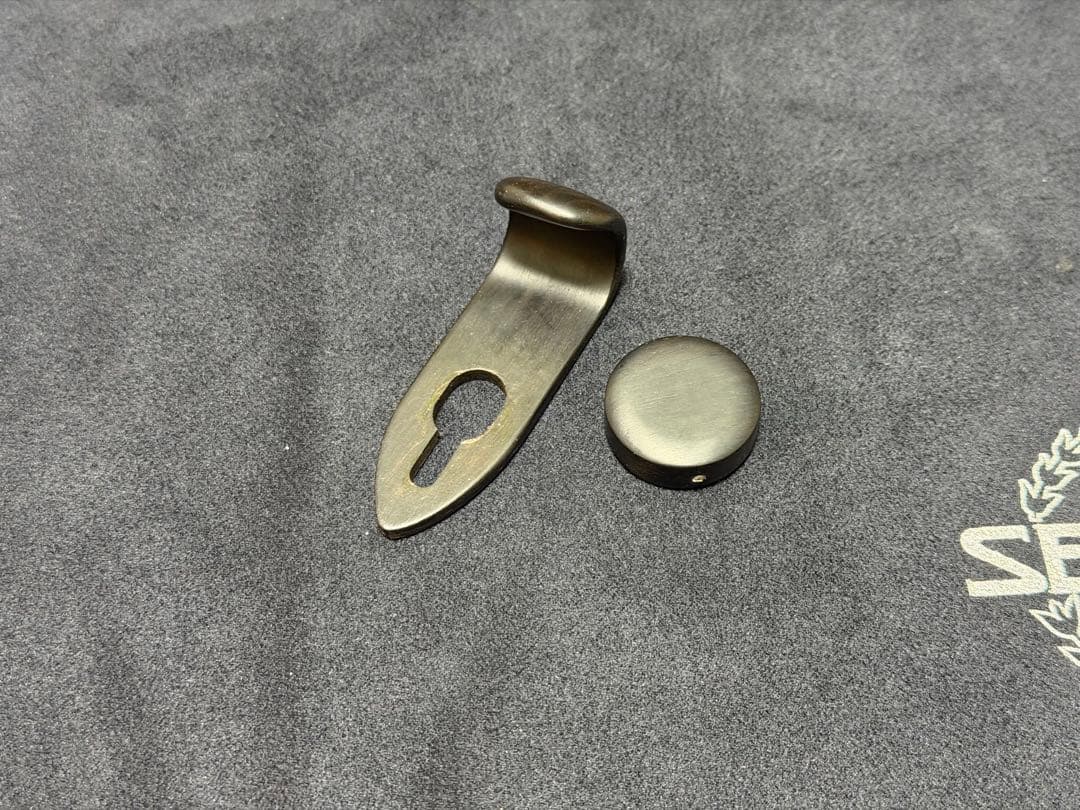 ヤマハサックス用黒檀製サムレスト、サムフックセット(セルマーにも使えます)