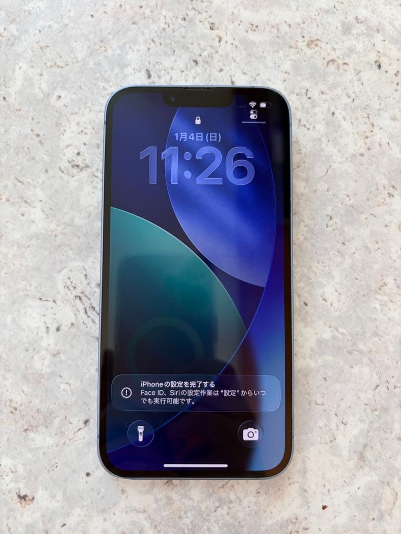 China.+*:゜+。.☆ 　Apple iPhone14 ブルー