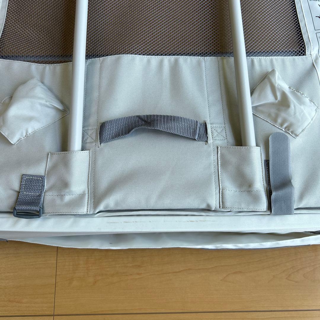 アップリカ　ココネルエアーab ベビーベッド　グレーベア