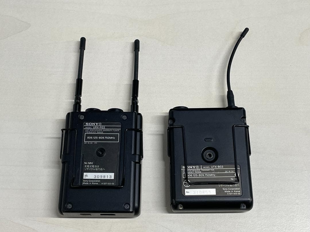 SONY URX-P03 URX-B03 ワイヤレスシステム