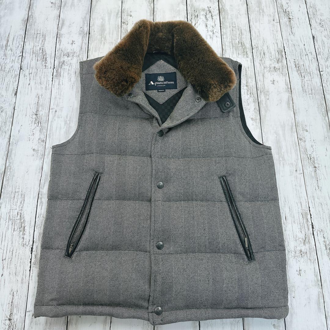 Aquascutum（アクアスキュータム）ダウンベスト　Ｍサイズ