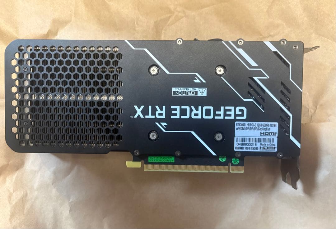 GeForce RTX 3060 12GB 難あり品