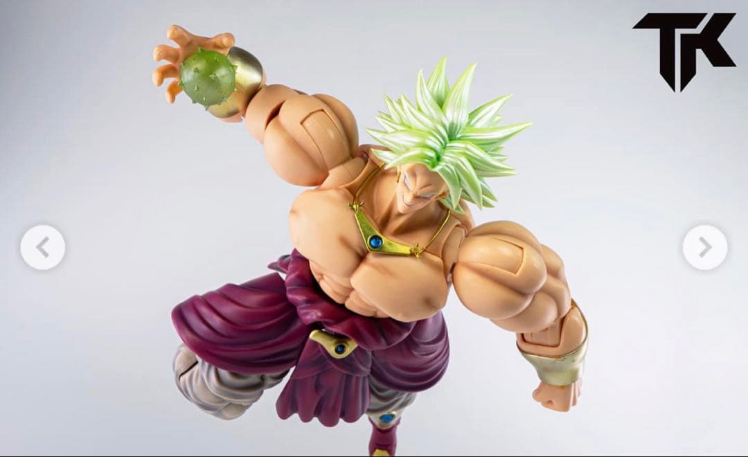 ブロリー カスタムヘッドパーツセット+ブロリー 素体　ドラゴンボール