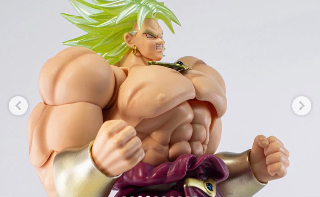 ブロリー カスタムヘッドパーツセット+ブロリー 素体　ドラゴンボール