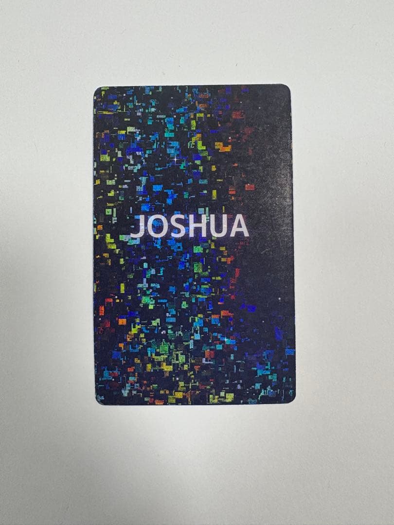 SEVENTEEN JOSHUA ホログラムタレントカード