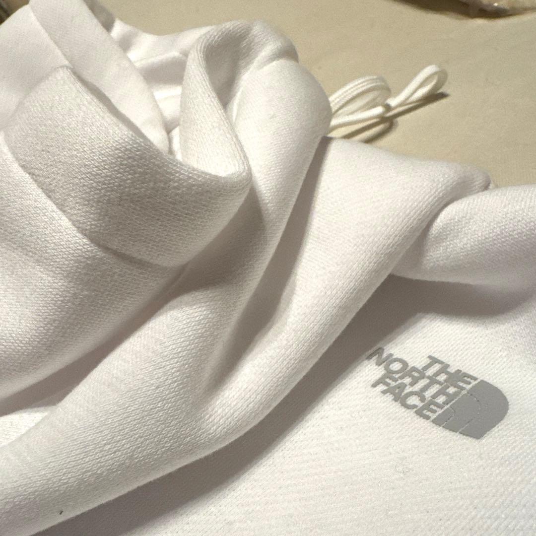 ぺこりん様THE NORTH FACE ホワイト フード付きパーカー Mサイズ