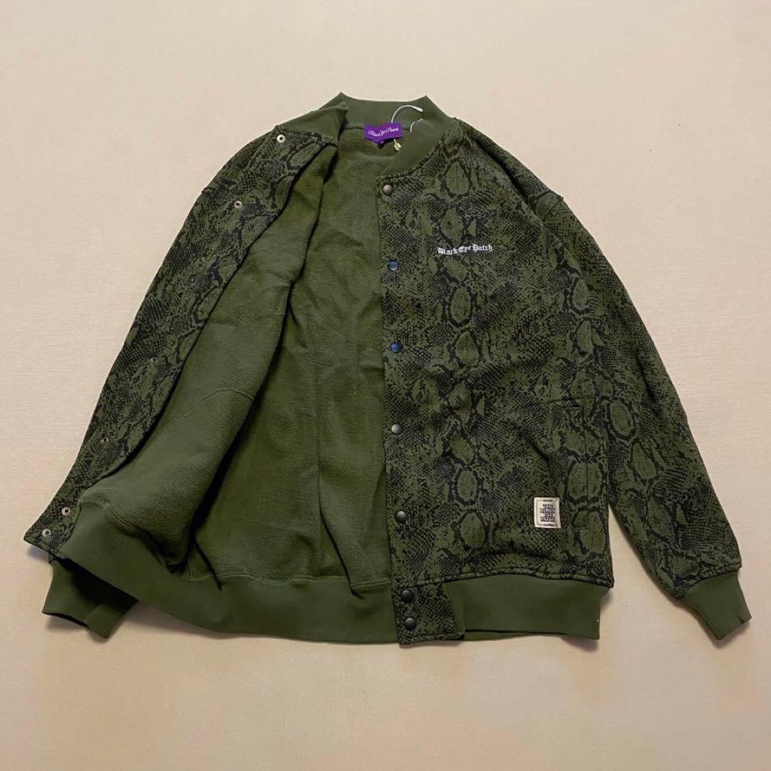 美品BlackEyePatch python パイソン　ジャケット　スタジャン