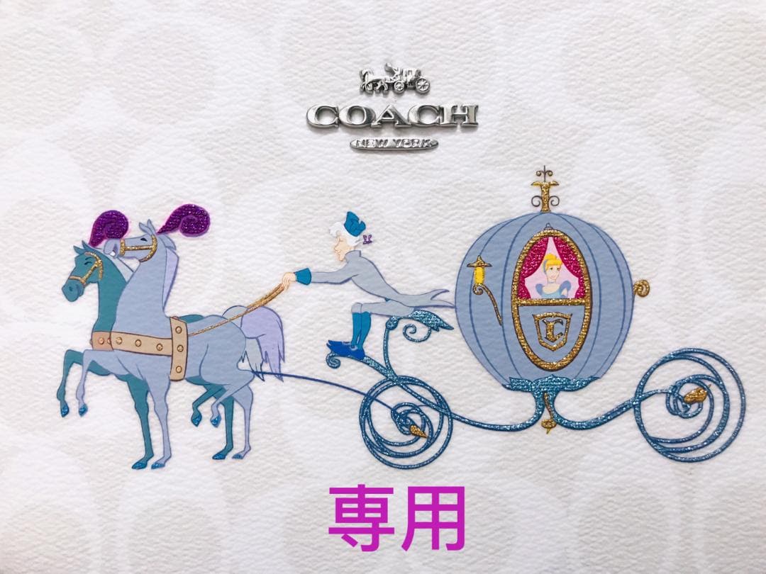 ともこ 新品coach UVカット ミニ アンブレラ シグネチャー ハート