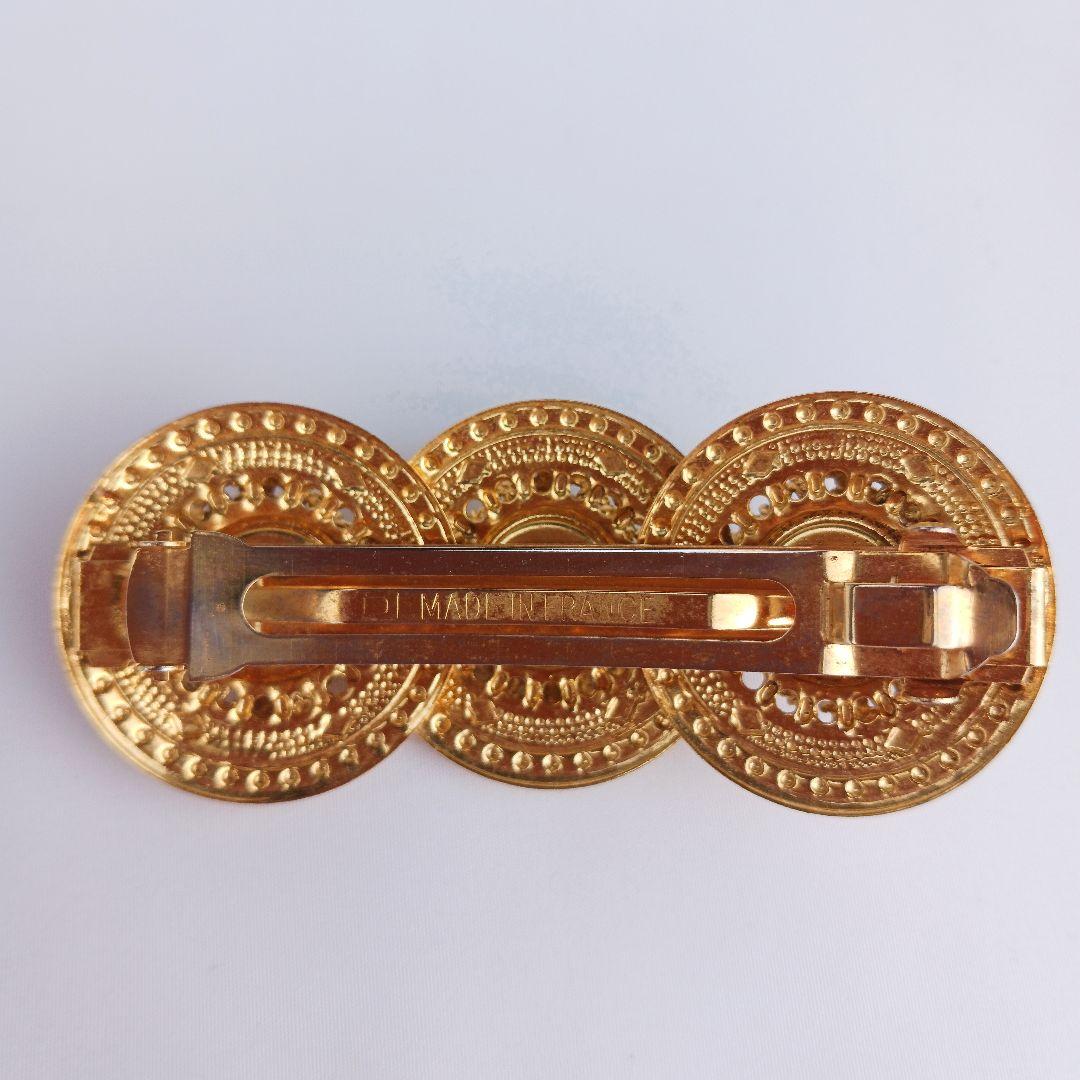 FENDI フェンディ バレッタ ヴィンテージ アンティーク オールド ゴールド