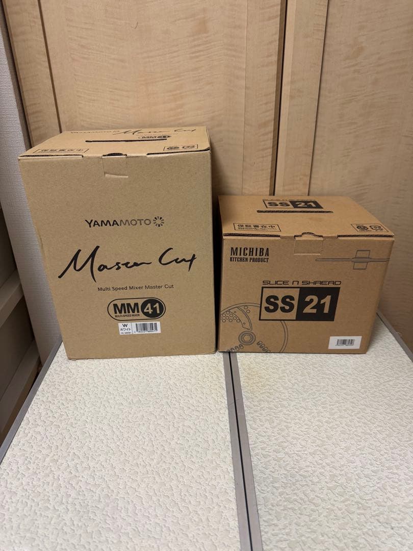 山本電気　MICHIBA フードプロセッサー　スライサーセット