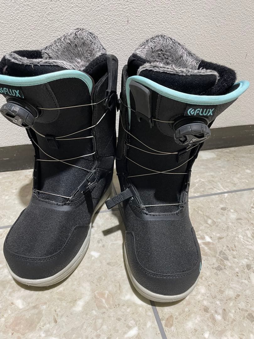 【美品】FLUXフラックス　スノーボードブーツ FL-BOA 23.5㎝