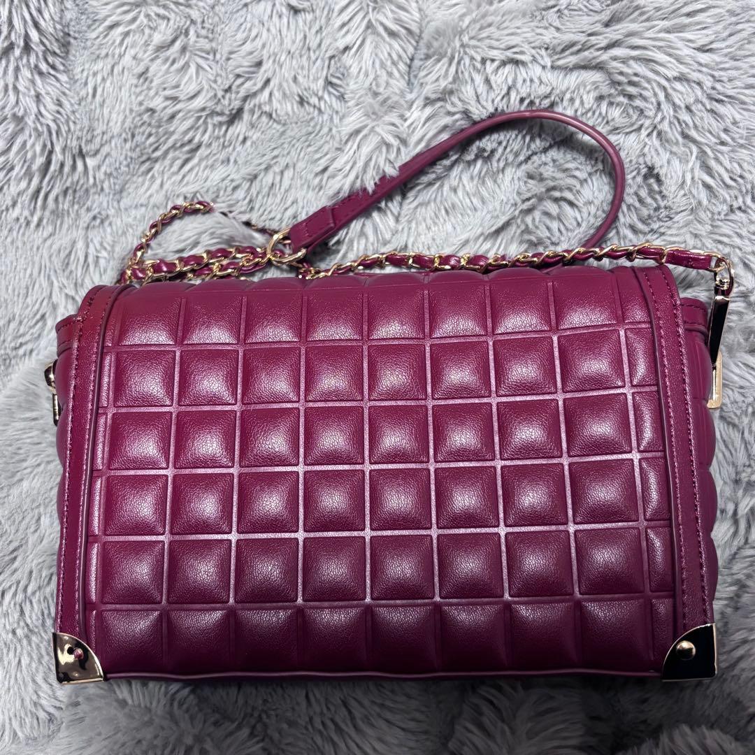 Darich チョコレートキルトバッグ