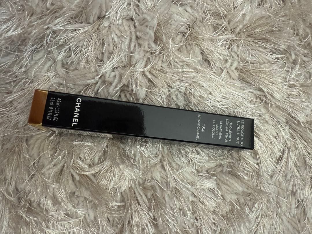 CHANEL ルルージュデュオウルトラトゥニュ 154インテンスキャラメル 新品