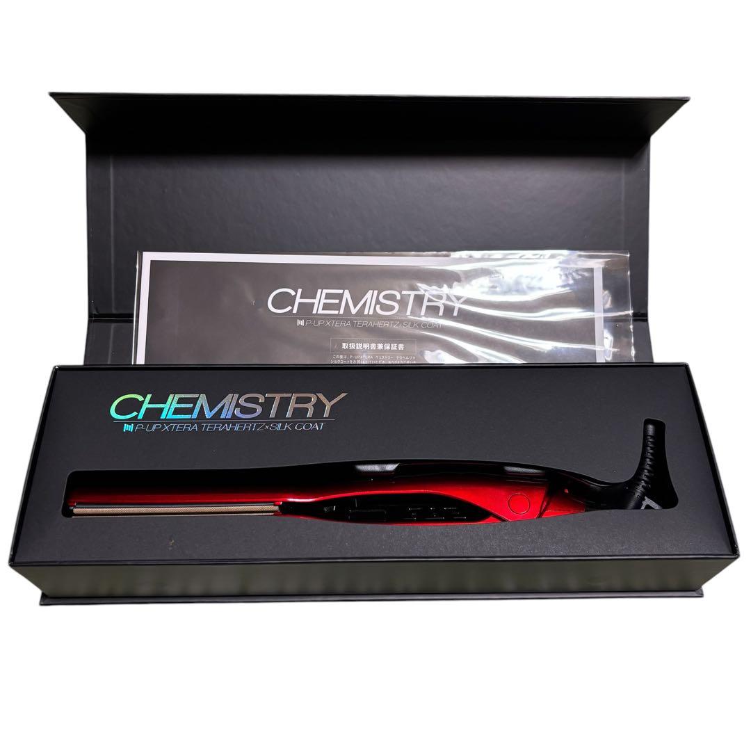 【新品未使用】 CHEMISTRY ヘアアイロン レッド ケミストリー
