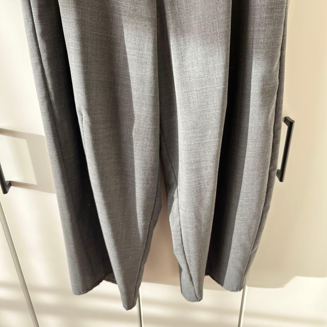 IENA TWコクーンパンツ　グレー　38