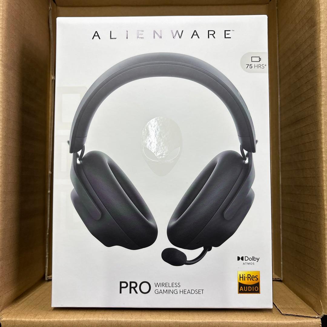 新品未使用Dell Alienware Proワイヤレスゲーミングヘッドセット